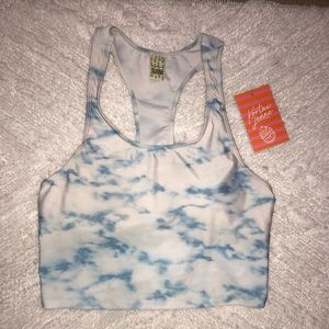 NWT Kortni Jeane Cloud Racerback Top